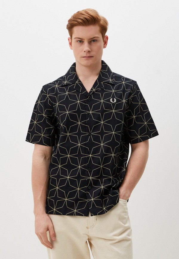 Рубашка Fred Perry GEOMETRIC PRINT REVERE COLLAR