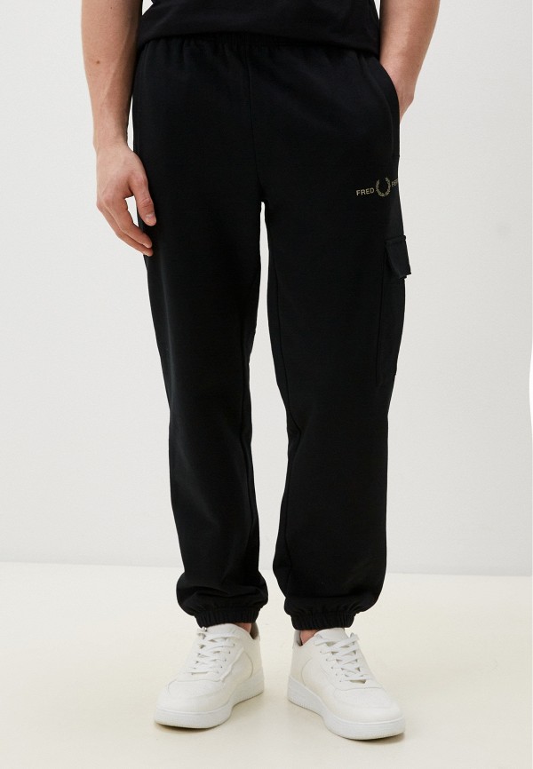 

Брюки спортивные Fred Perry, Черный, RAISED GRAPHIC