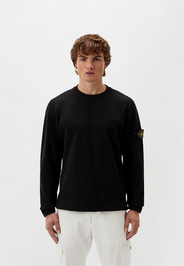 

Лонгслив Stone Island, Черный