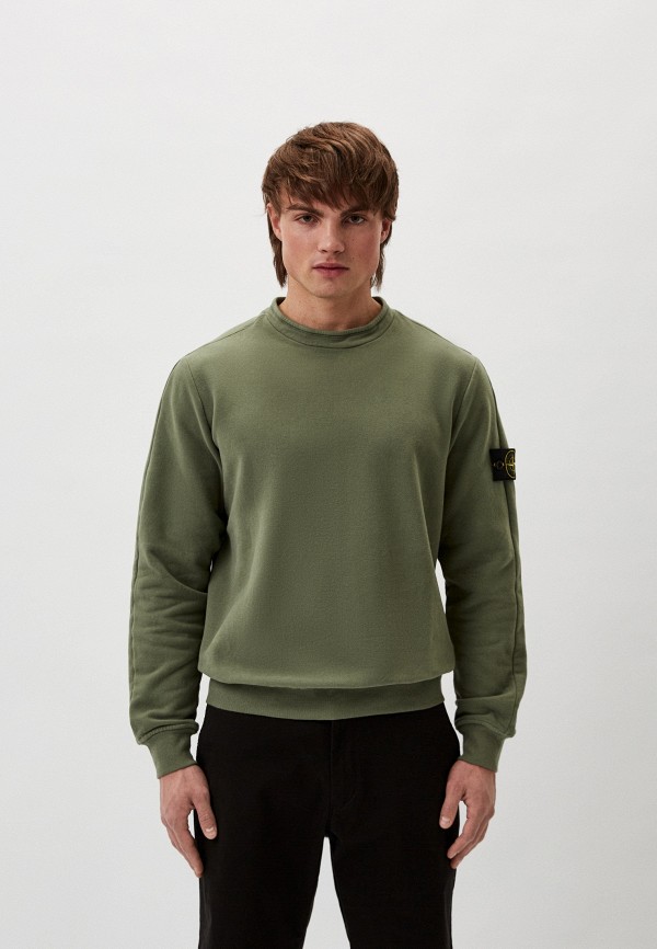 Свитшот Stone Island золотого цвета