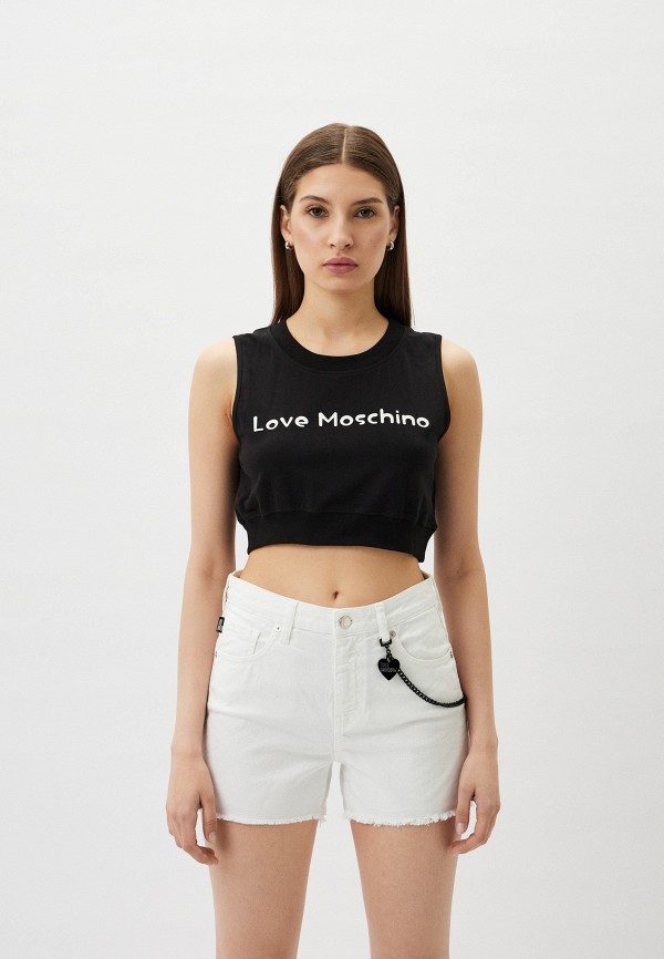 

Майка Love Moschino, Черный