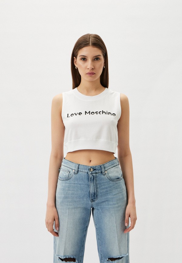 

Майка Love Moschino, Белый