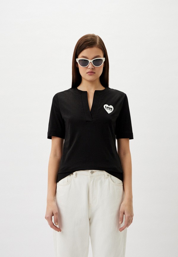 

Футболка Love Moschino, Черный