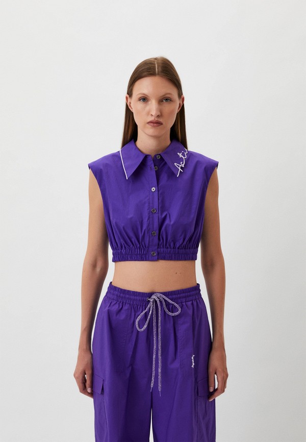 

Рубашка Twinset Milano, Фиолетовый, ACTITUDE MYFO