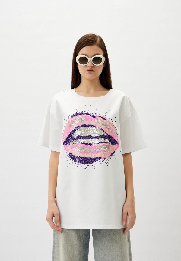 

Футболка Twinset Milano, Белый, ACTITUDE MYFO