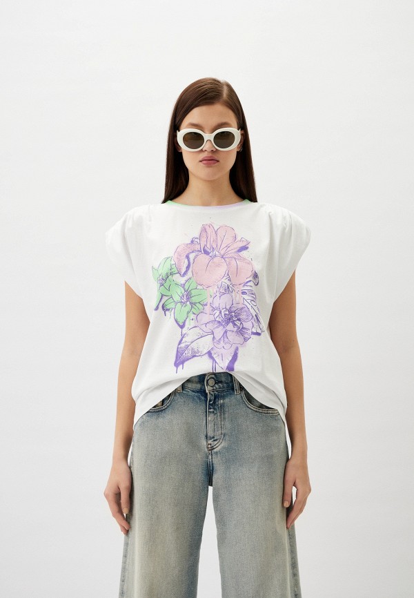 

Футболка Twinset Milano, Белый, ACTITUDE MYFO