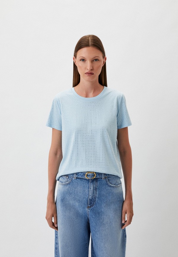 

Футболка Twinset Milano, Голубой, U&B