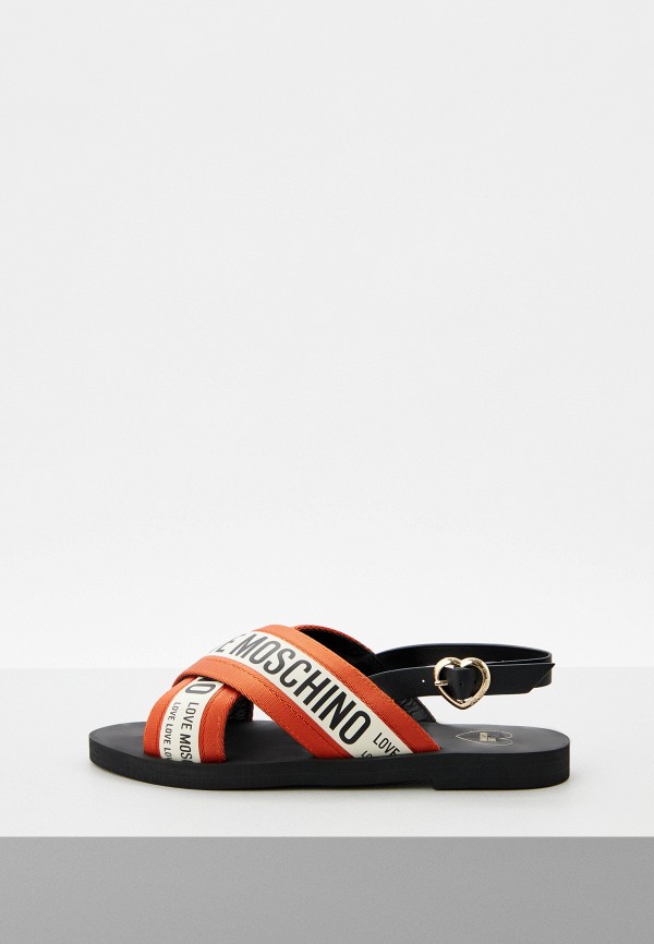 

Сандалии Love Moschino, Оранжевый