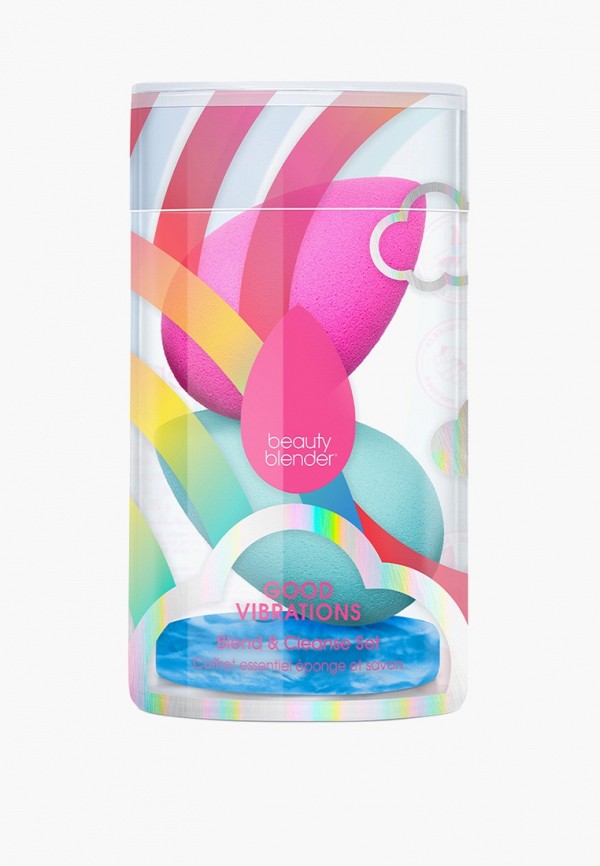 

Набор спонжей для макияжа beautyblender, Прозрачный, с очищающим мылом