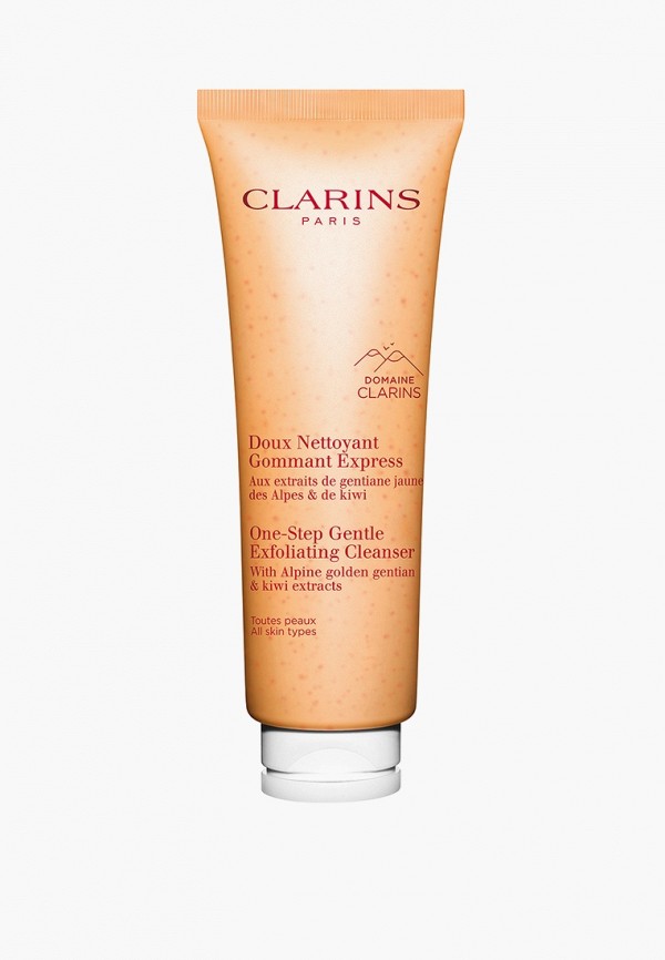 Крем для умывания Clarins пенящийся с отшелушивающим эффектом средства для умывания clarins крем против прыщиков и воспалений my clarins