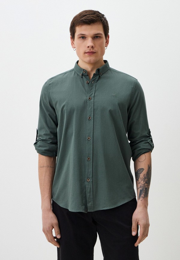 

Рубашка Loft, Бирюзовый