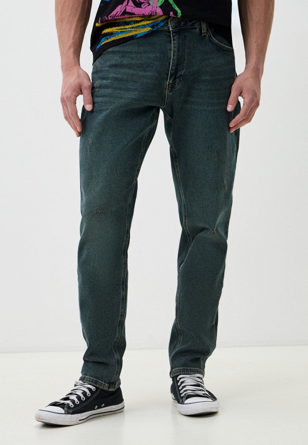 

Джинсы Loft, Синий, MEDIUM RISE-SLIM FIT-TAPERED LEG