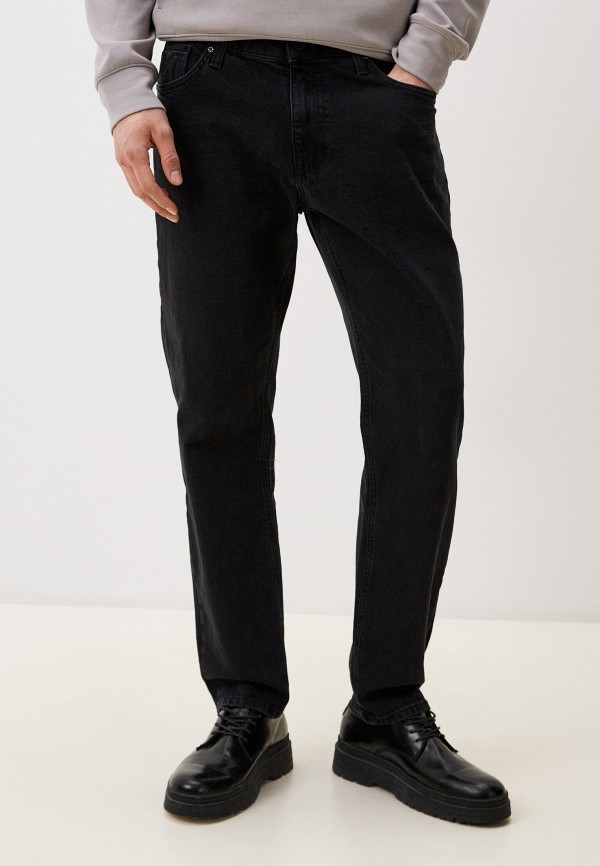 

Джинсы Loft, Черный, MEDIUM RISE-SLIM FIT-TAPERED LEG