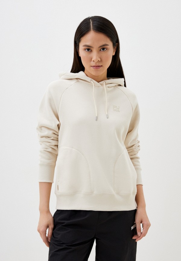 

Худи PUMA, Бежевый, INFUSE Relaxed Hoodie TR