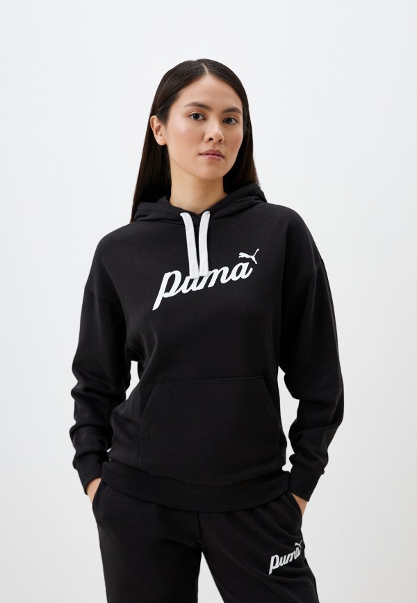 

Худи PUMA, Черный, ESS+ Script Hoodie TR
