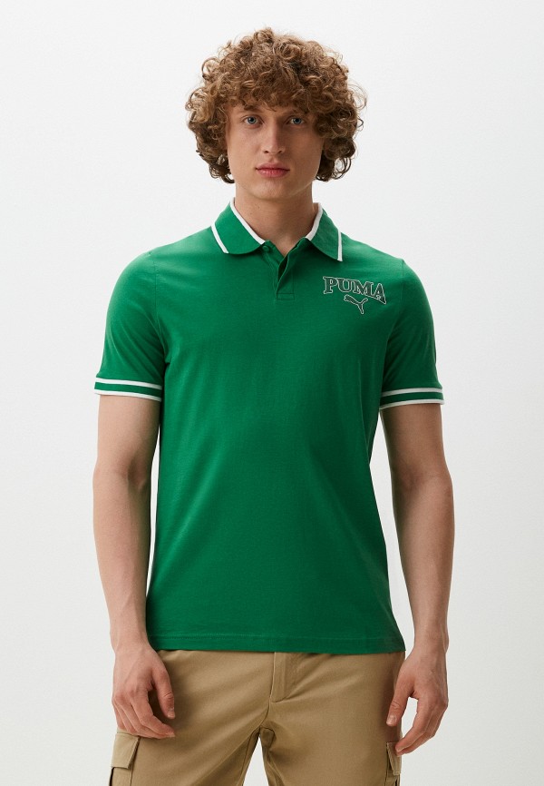 

Поло PUMA, Зеленый, SQUAD Polo