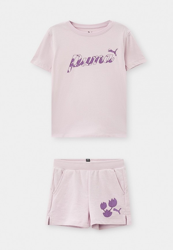 Костюм спортивный PUMA BLOSSOM Tee & Shorts Set G