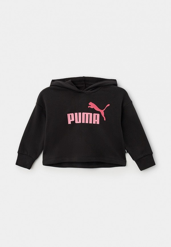 Худи PUMA ESS+ 2COLOR LOGO Short Length Hoodie TR G