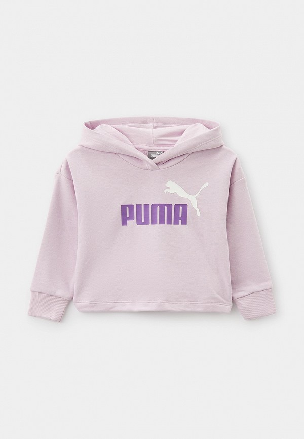 

Худи PUMA, Фиолетовый, ESS+ 2COLOR LOGO Short Length Hoodie TR G
