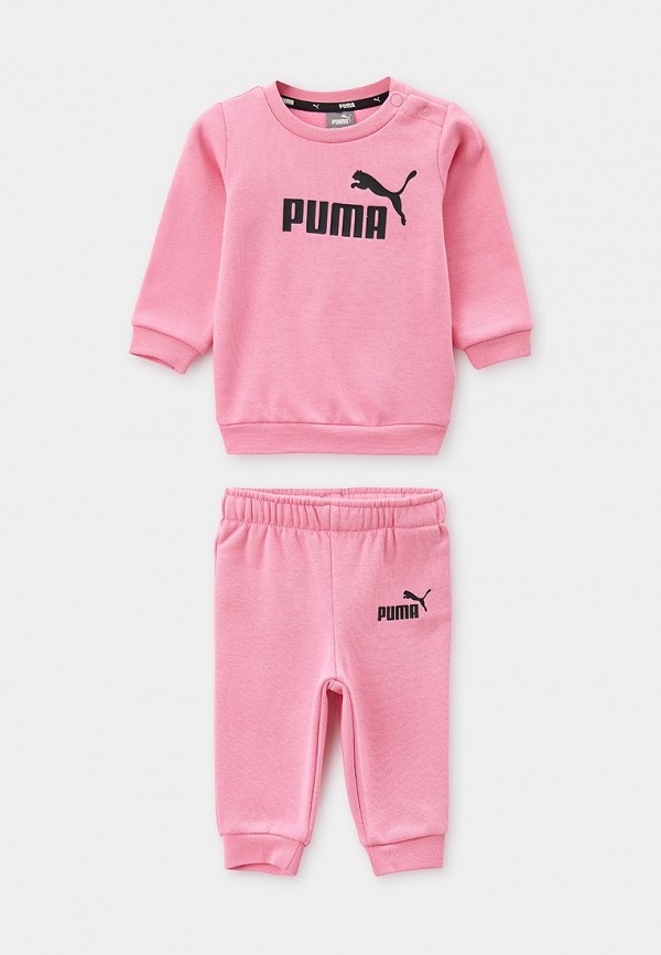 

Костюм спортивный PUMA, Розовый, Minicats ESS Crew Jogger FL