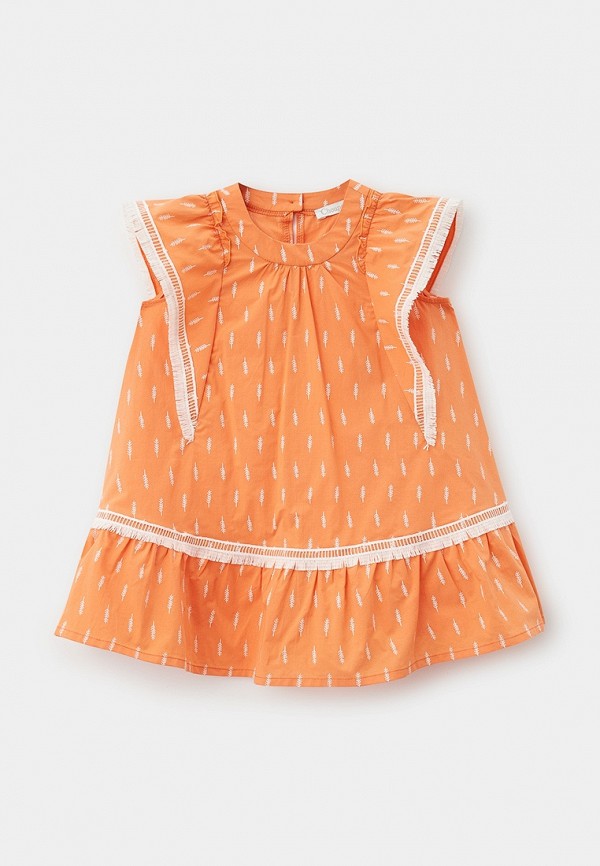 Платье Choupette оранжевого цвета