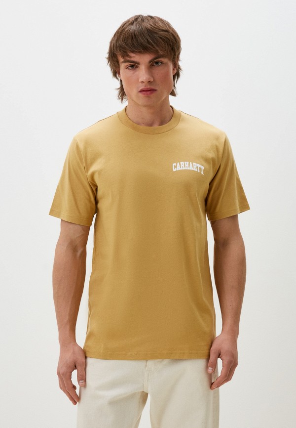 

Футболка Carhartt WIP, Желтый, University Script