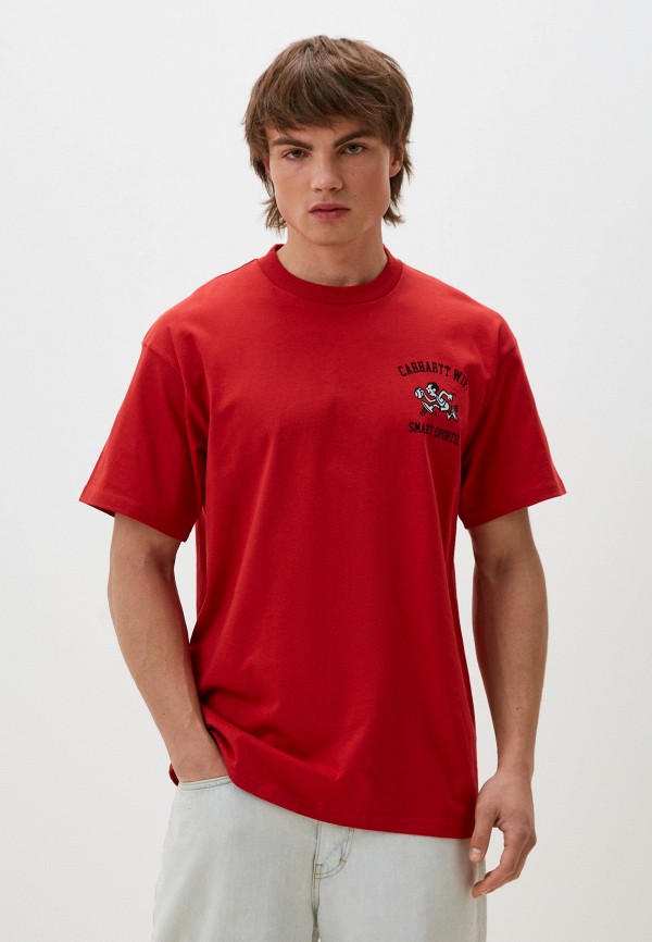 

Футболка Carhartt WIP, Красный, Smart Sports