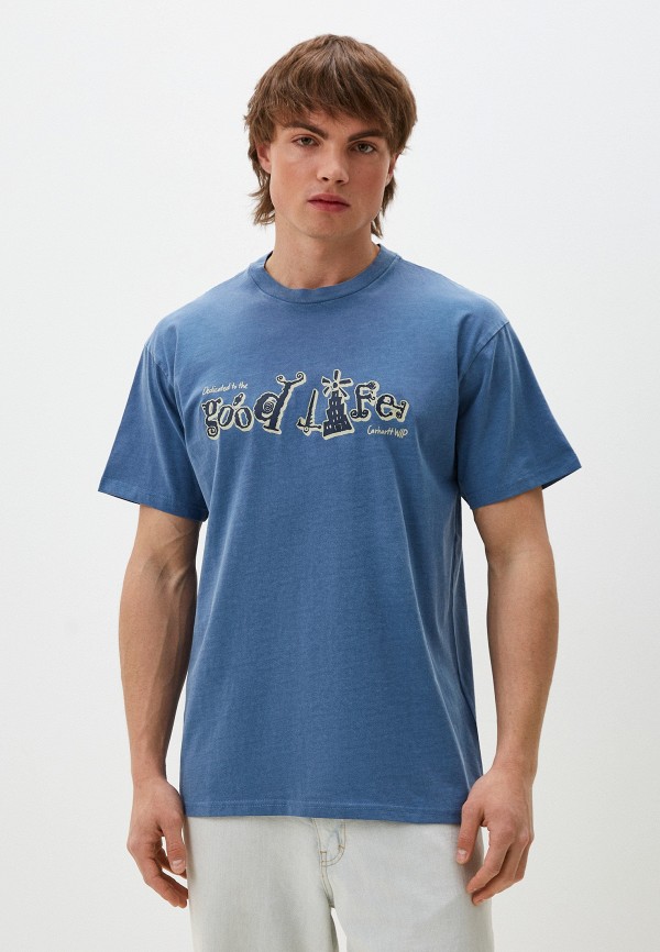 

Футболка Carhartt WIP, Голубой, Good Life