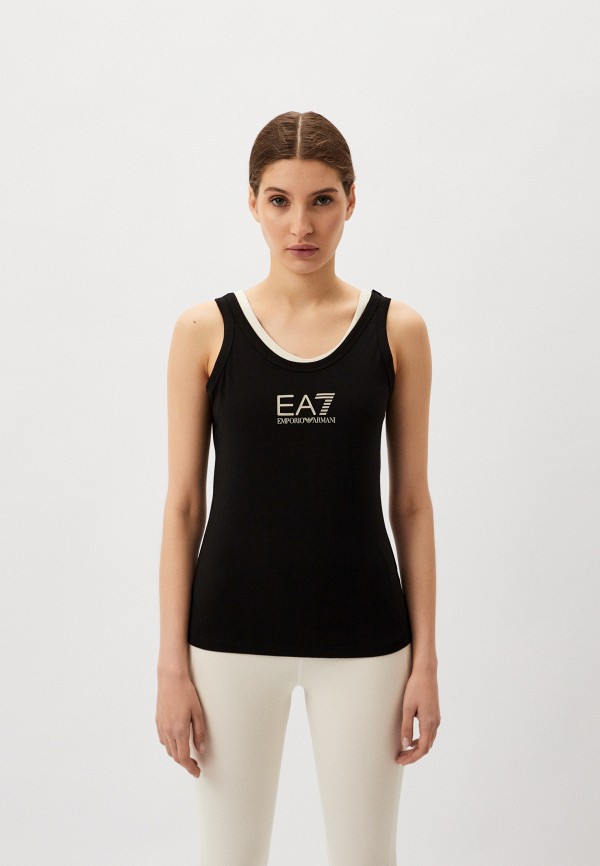 

Майка EA7, Черный, SHINY