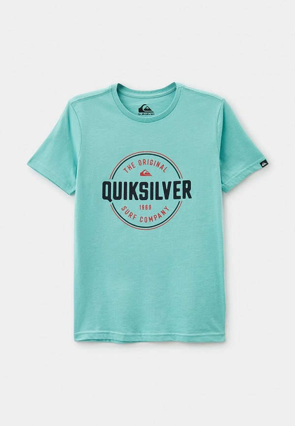 

Футболка Quiksilver, Голубой, CIRCLEUPSSYTH TEES BHA0