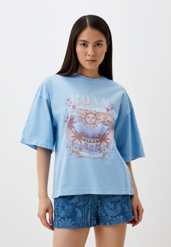 

Футболка Roxy, Голубой, SWEETSHINE A TEES BHG0