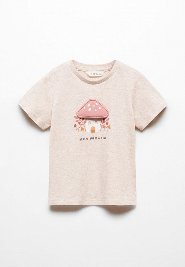

Футболка Mango Kids, Бежевый, SETAS