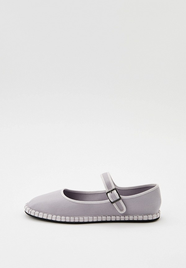 

Балетки Mango Kids, Серый, GERY