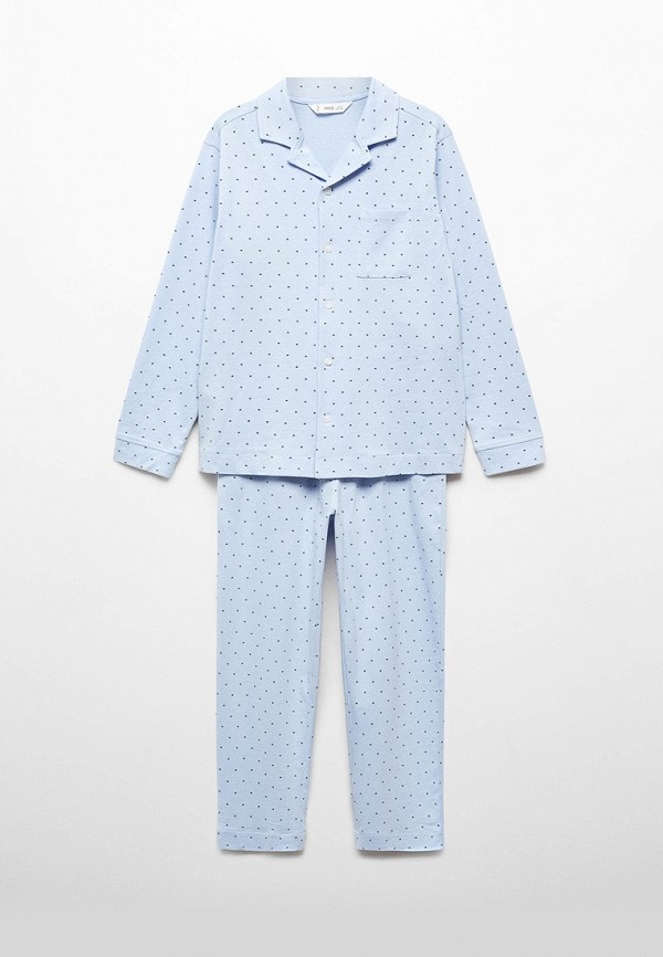 

Пижама Mango Kids, Голубой, PCORBAT