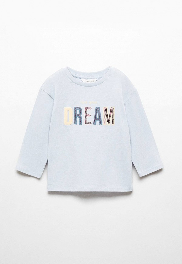 

Лонгслив Mango Kids, Голубой, DREAM