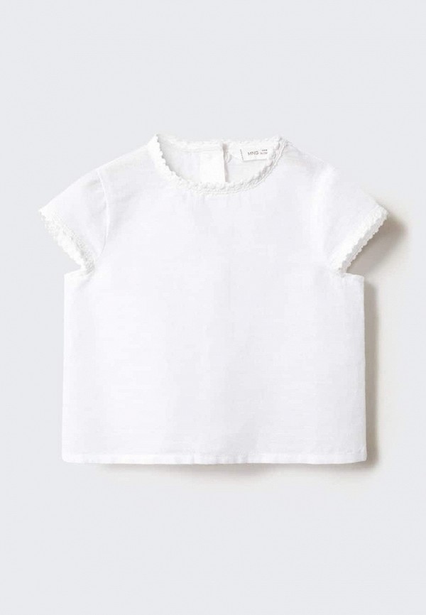 

Блуза Mango Kids, Белый, BELI