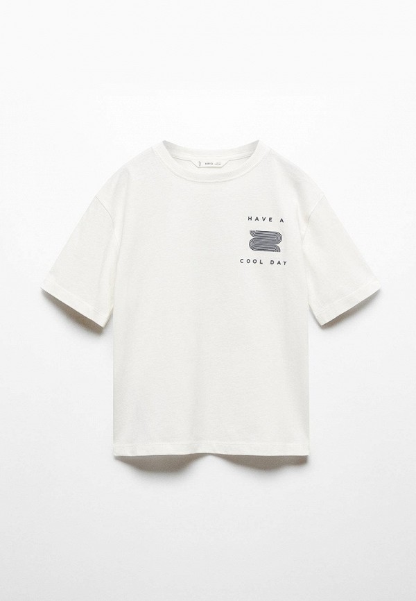 

Футболка Mango Kids, Белый, MODERN2