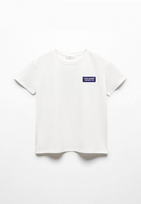 

Футболка Mango Kids, Белый, INSPIRE