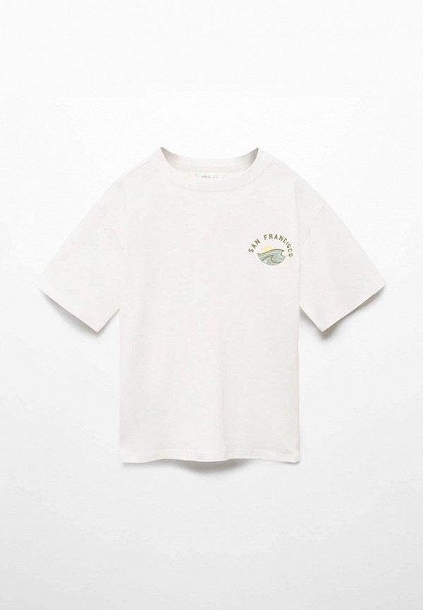 

Футболка Mango Kids, Белый, BOMBAI