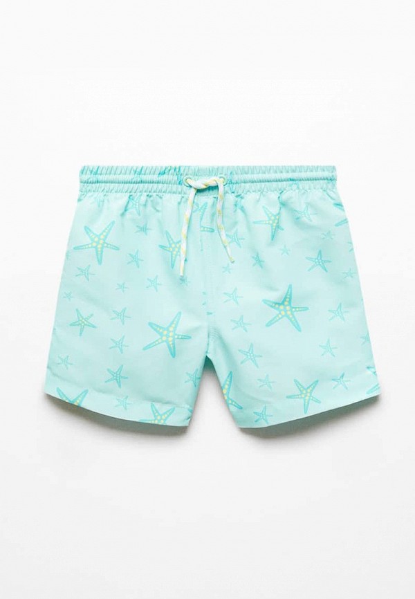 

Шорты для плавания Mango Kids, Бирюзовый, STAR