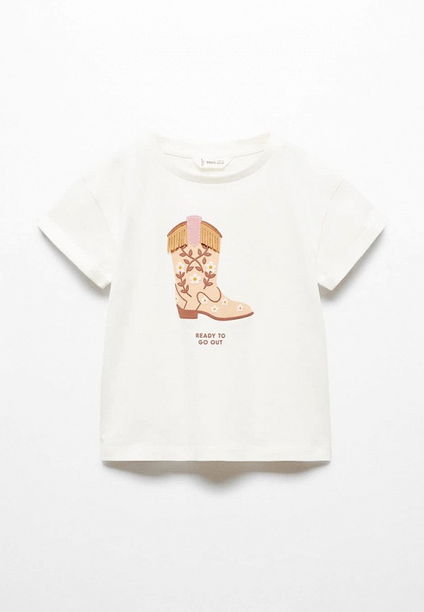 

Футболка Mango Kids, Белый, BOTA