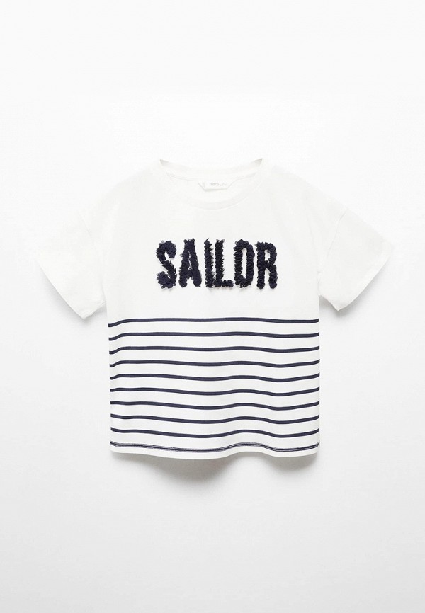

Футболка Mango Kids, Белый, SAILOR