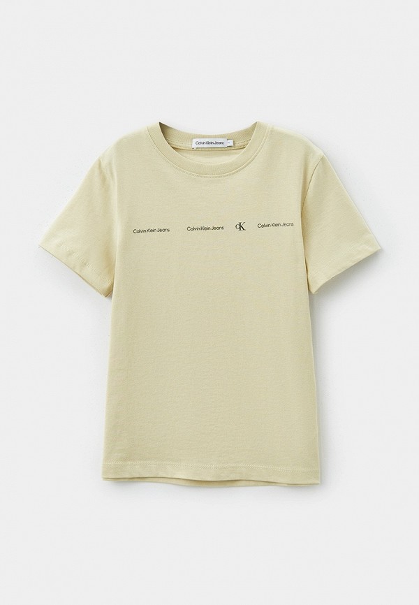 

Футболка Calvin Klein Jeans, Бежевый