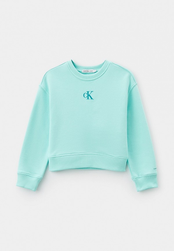 

Свитшот Calvin Klein Jeans, Бирюзовый