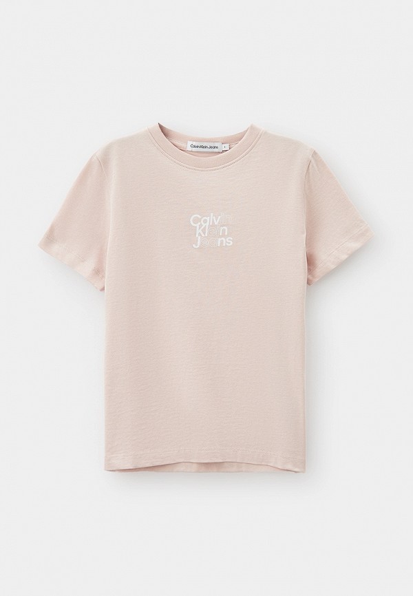 

Футболка Calvin Klein Jeans, Розовый