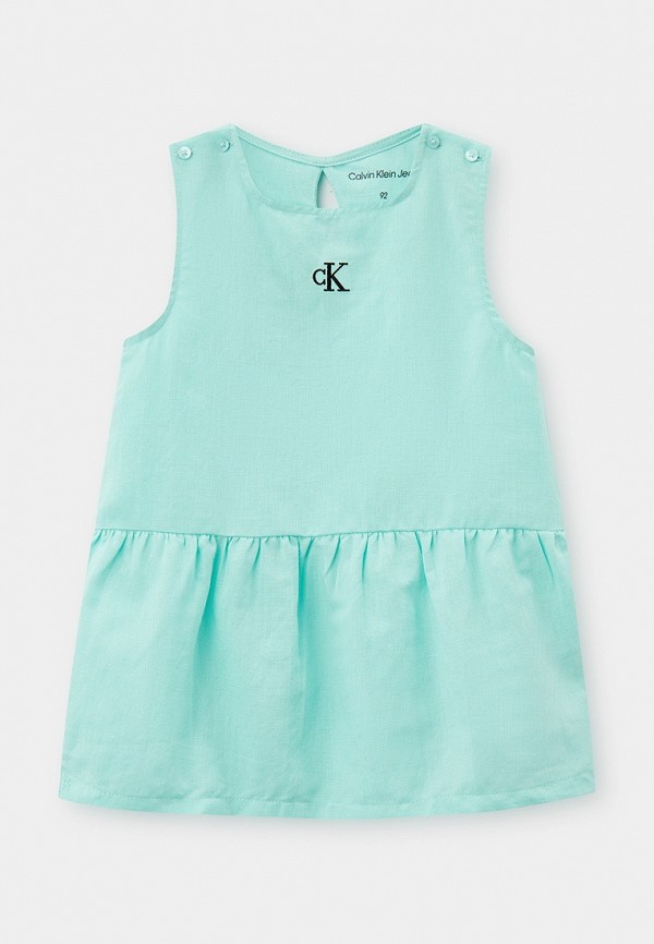 

Сарафан Calvin Klein Jeans, Бирюзовый
