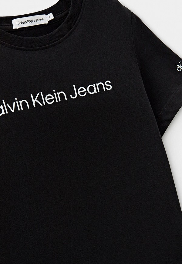 Футболка для мальчика Calvin Klein Jeans IU0IU00599 Фото 3