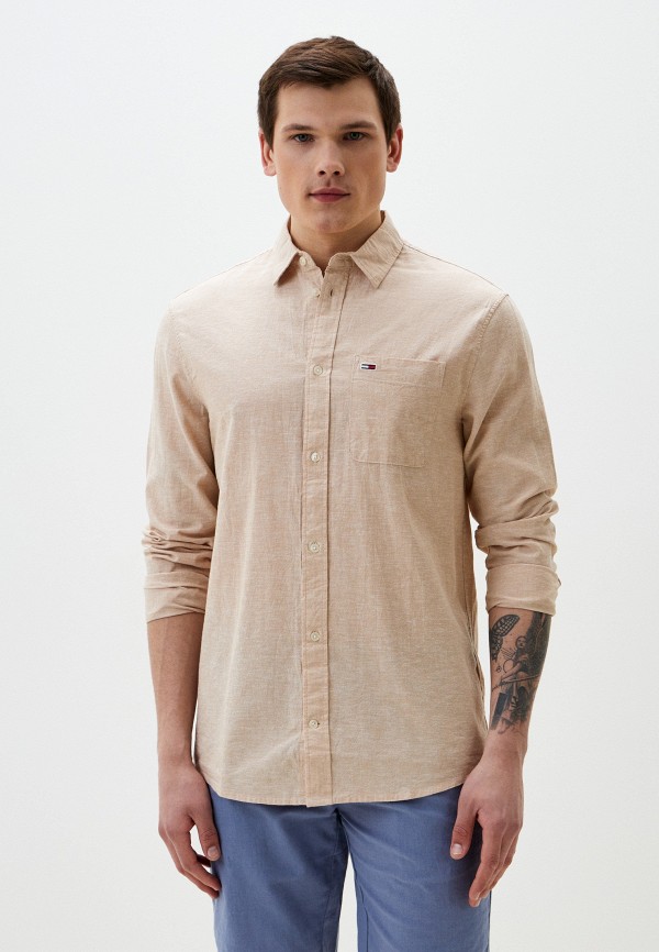 

Рубашка Tommy Jeans, Бежевый