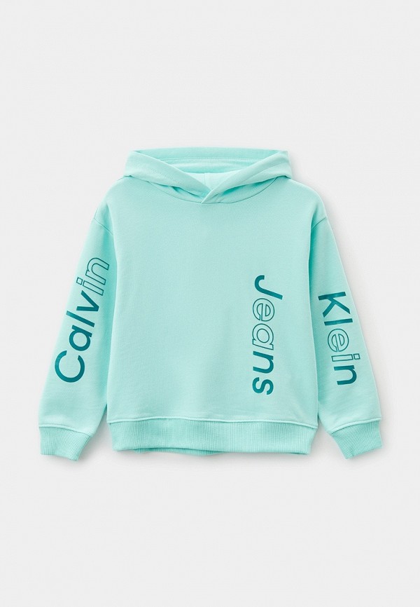 

Худи Calvin Klein Jeans, Бирюзовый