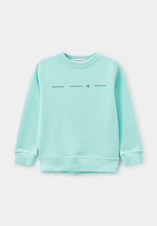 

Свитшот Calvin Klein Jeans, Бирюзовый